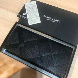 ブラックレーベルクレストブリッジ(BLACK LABEL CRESTBRIDGE)の新品　ブラックレーベルクレストブリッジ　長財布　バーバリー　レザーウォレット  (長財布)