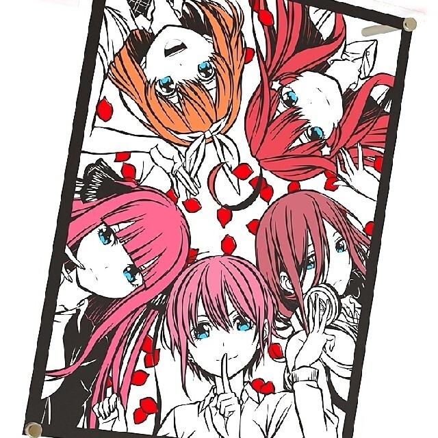 【110個/限定品】五等分の花嫁 切り絵 エンタメ/ホビーのアニメグッズ(その他)の商品写真