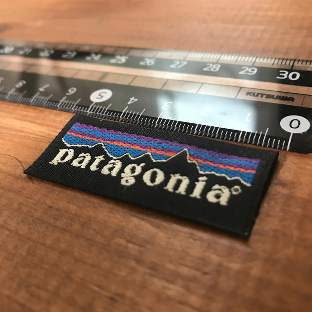 patagonia(パタゴニア)のPatagonia タグ　ワッペン　正規品 ハンドメイドの素材/材料(各種パーツ)の商品写真