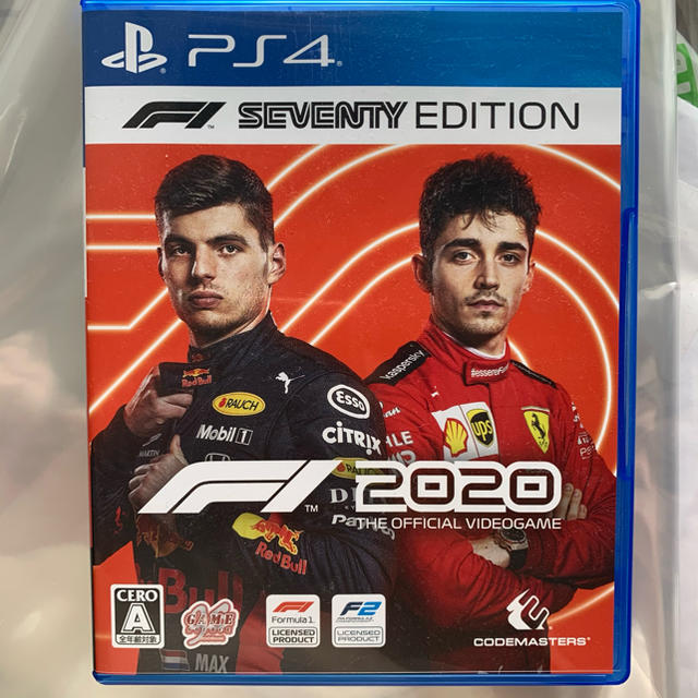 PlayStation4(プレイステーション4)のf1 2020 エンタメ/ホビーのゲームソフト/ゲーム機本体(家庭用ゲームソフト)の商品写真