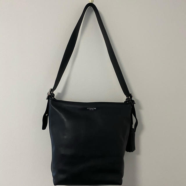 ️値下げ❗️【美品】COACH★レガシーレザーダッフル★ブラック