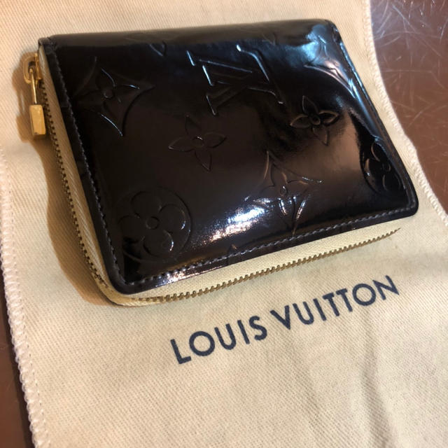 【限定一点】LOUISVUITTON 折財布 ヴェルニ M91254  匿名配送