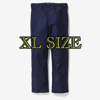 ダブルタップス(W)taps)のBUDS / TROUSERS / COTTON. SATIN　Navy XL(ワークパンツ/カーゴパンツ)