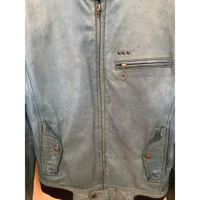 TETE HOMME(テットオム)の売り尽くしSALE‼️TETE homme テットオム　ライダースジャケット  メンズのジャケット/アウター(ライダースジャケット)の商品写真