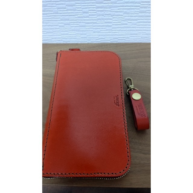 最終値下げ HERZ 特注品 おまけ付き 大きなファスナー長財布 www