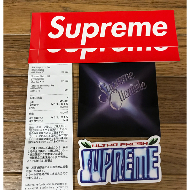 即日発送可】Supreme Box Logo L/S Tee ボックスロゴ S 贅沢屋の www