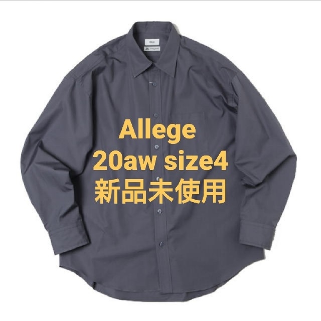 Allege. 20aw Standard Shirt - Gray