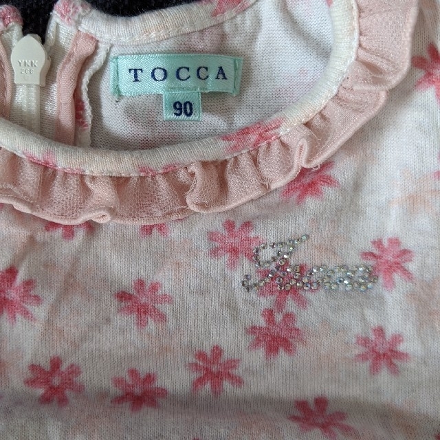 TOCCA(トッカ)のトッカ　90センチ　花柄ワンピース キッズ/ベビー/マタニティのキッズ服女の子用(90cm~)(ワンピース)の商品写真