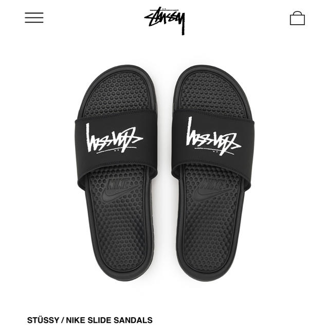 STUSSY(ステューシー)のNIKE BENASSI STUSSY ナイキ ベナッシ ステューシー 26cm メンズの靴/シューズ(スニーカー)の商品写真