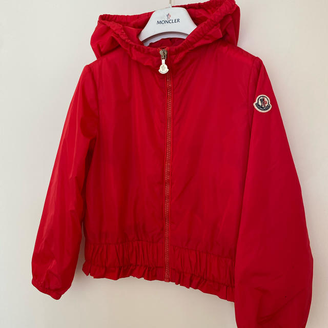 MONCLER(モンクレール)のモンクレール　キッズ☆ナイロンジャケット☆size6 キッズ/ベビー/マタニティのキッズ服女の子用(90cm~)(ジャケット/上着)の商品写真