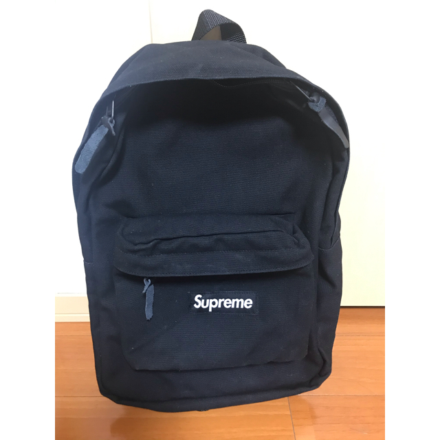 最終値下げ supreme canvas backpack 黒 新品未使用