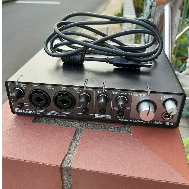 傷有,音問題無|Roland Rubix24 USBオーディオインターフェイス 傷有,音問題無|Roland Rubix24 USBオーディオインターフェイス
