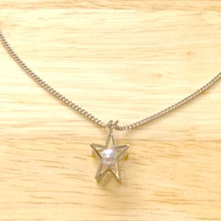 ハンドメイド  星のチェーンネックレス(ネックレス)