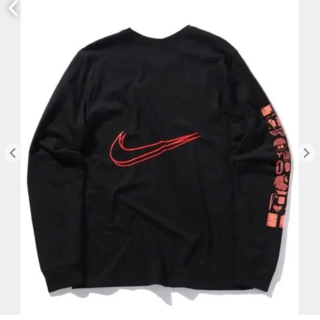 NIKE(ナイキ)のNIKE ナイキ  ロンT Tシャツ　黒　ブラック メンズのトップス(Tシャツ/カットソー(七分/長袖))の商品写真