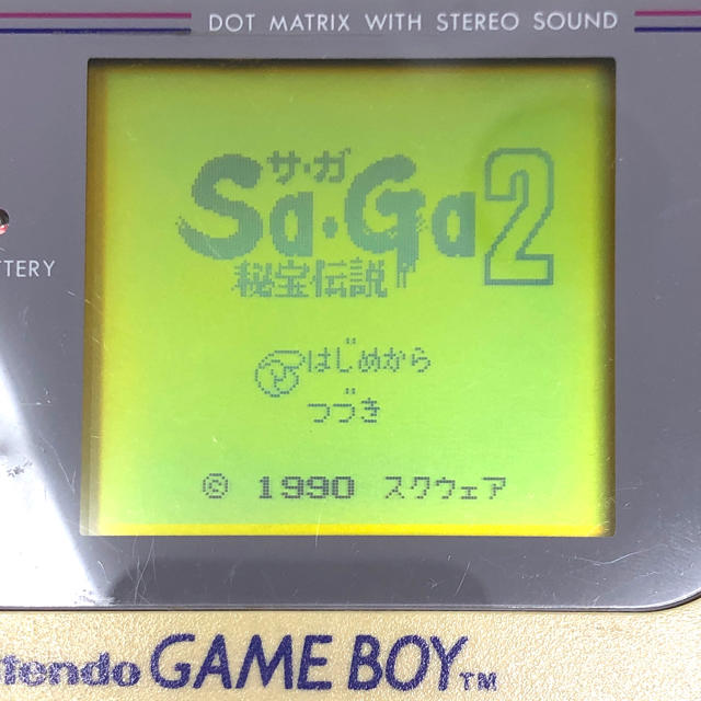 ゲームボーイ(ゲームボーイ)の【GB】SaGa2 エンタメ/ホビーのゲームソフト/ゲーム機本体(携帯用ゲームソフト)の商品写真