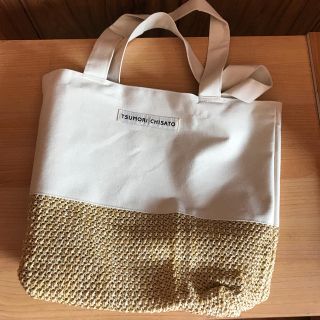 ツモリチサト(TSUMORI CHISATO)のかごトート(トートバッグ)