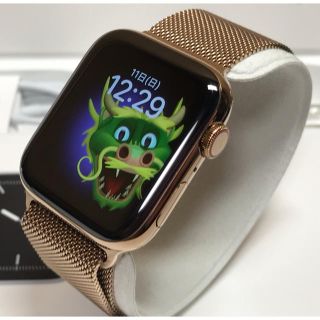 アップルウォッチ(Apple Watch)の整備品 美品 Apple Watch Series 5 44mm ステンレス(その他)