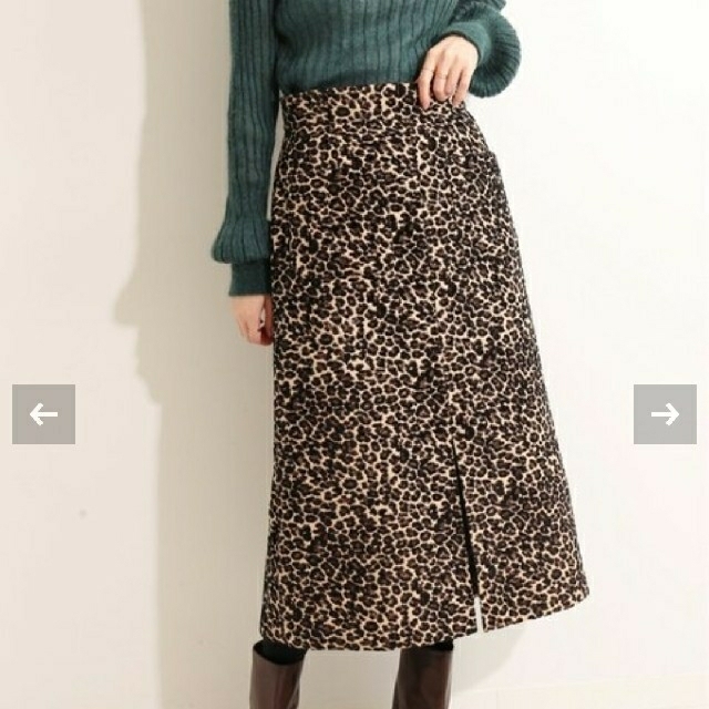 IENA(イエナ)のIENAIENA LA BOUCLE モールジャガード Aラインスカート レディースのスカート(ロングスカート)の商品写真