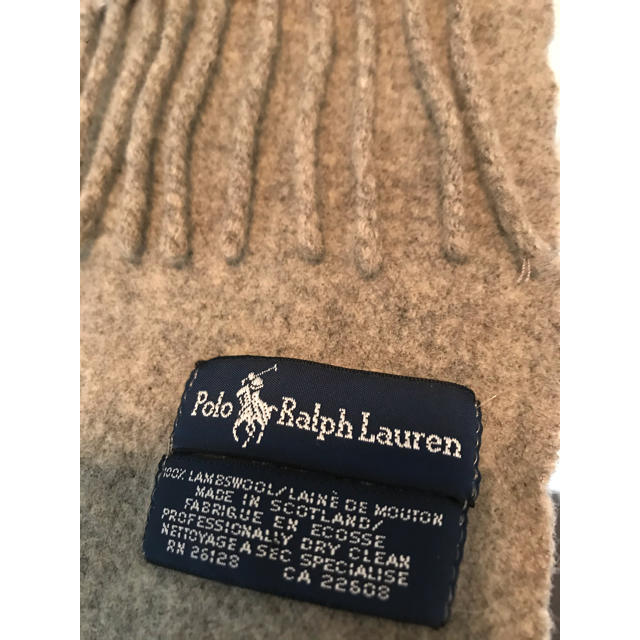 POLO RALPH LAUREN(ポロラルフローレン)の【Ralph Lauren】マフラー メンズのファッション小物(マフラー)の商品写真
