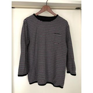 ビームス(BEAMS)のビームスリバーシブルボーダーカットソー 七分袖(Tシャツ/カットソー(七分/長袖))