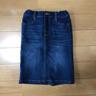 ジーユー(GU)のデニムスカート　キッズ　kids    子供服　120    GU(スカート)