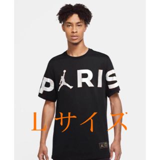 ナイキ(NIKE)のNIKE パリサンジェルマン　PSG Tシャツ　黒　Lサイズ　新品(Tシャツ/カットソー(半袖/袖なし))