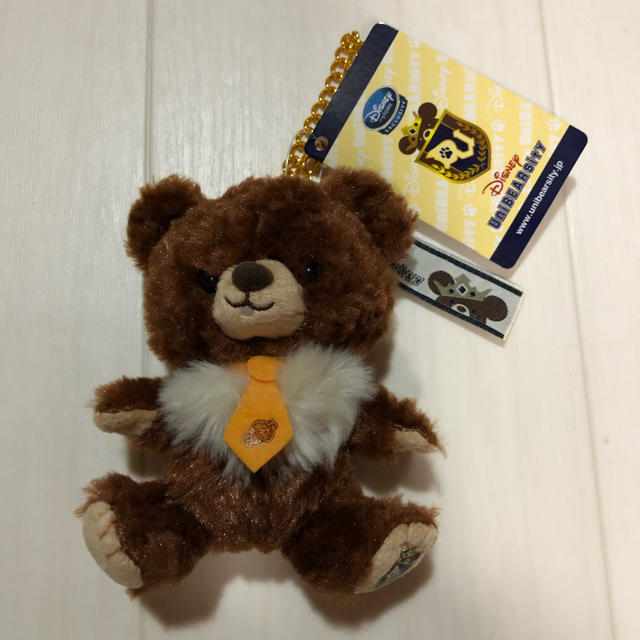 Disney(ディズニー)のユニベアシティ　チップ　モン　キーチェーン　UniBEARsity エンタメ/ホビーのおもちゃ/ぬいぐるみ(キャラクターグッズ)の商品写真