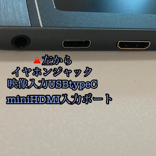 WINTENブランド モニター Type-C use-c miniHDM