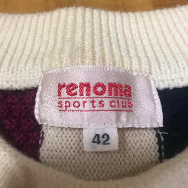 RENOMA(レノマ)の【 renoma sports 】トップス トレーナー レインボー レディースのトップス(トレーナー/スウェット)の商品写真