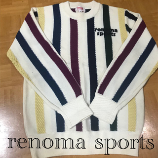レノマ(RENOMA)の【 renoma sports 】トップス トレーナー レインボー(トレーナー/スウェット)