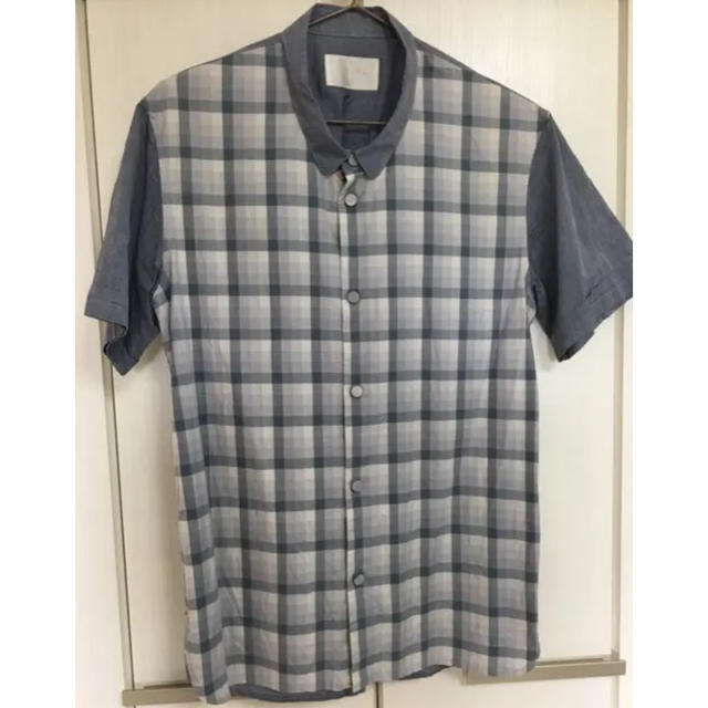 Wizzard(ウィザード)のトローヴ TROVE 半袖チェックシャツ FADE SHIRT メンズのトップス(シャツ)の商品写真