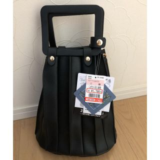 シマムラ(しまむら)の10/18まで乙女様専用☆新品 未使用☆プチプラのあや　プリーツバッグ(その他)