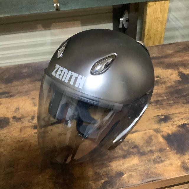 ZENITH(ゼニス)の☆送料無料☆ZENITHジェットヘルメット☆ 自動車/バイクのバイク(ヘルメット/シールド)の商品写真