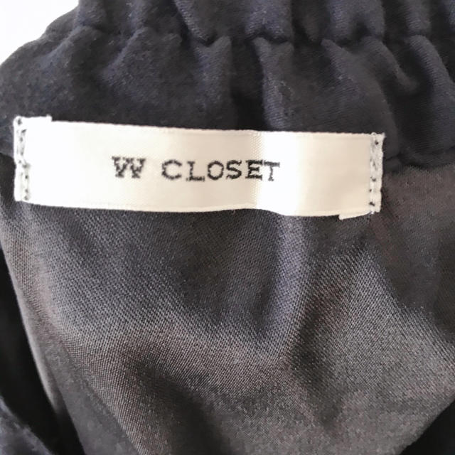 w closet(ダブルクローゼット)の巻きスカート風チェックスカート レディースのスカート(ひざ丈スカート)の商品写真