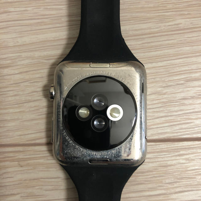 Apple Watch(アップルウォッチ)のApple Watch 初代　42mm ステンレス メンズの時計(腕時計(デジタル))の商品写真