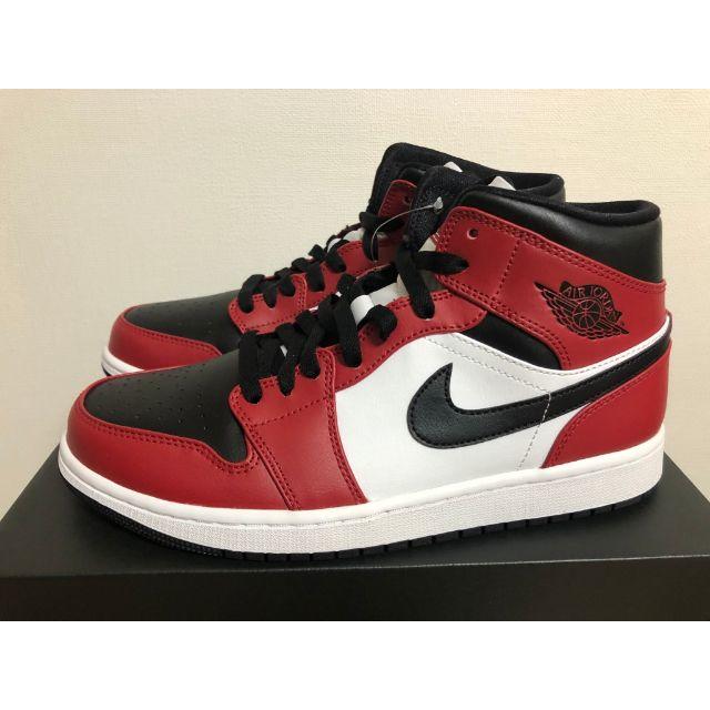 26.5CM Nike AIR JORDAN 1 MID CHICAGO TOE