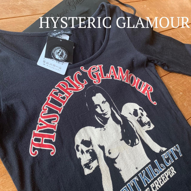 HYSTERIC GLAMOUR(ヒステリックグラマー)のHYS*Girl ロンT*美品 レディースのトップス(Tシャツ(長袖/七分))の商品写真