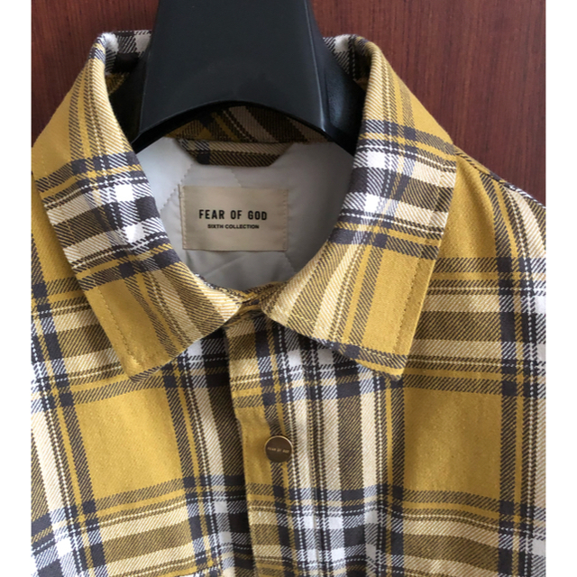 FEAR OF GOD(フィアオブゴッド)のFear of God Checked Cotton  Overshirt メンズのジャケット/アウター(ブルゾン)の商品写真