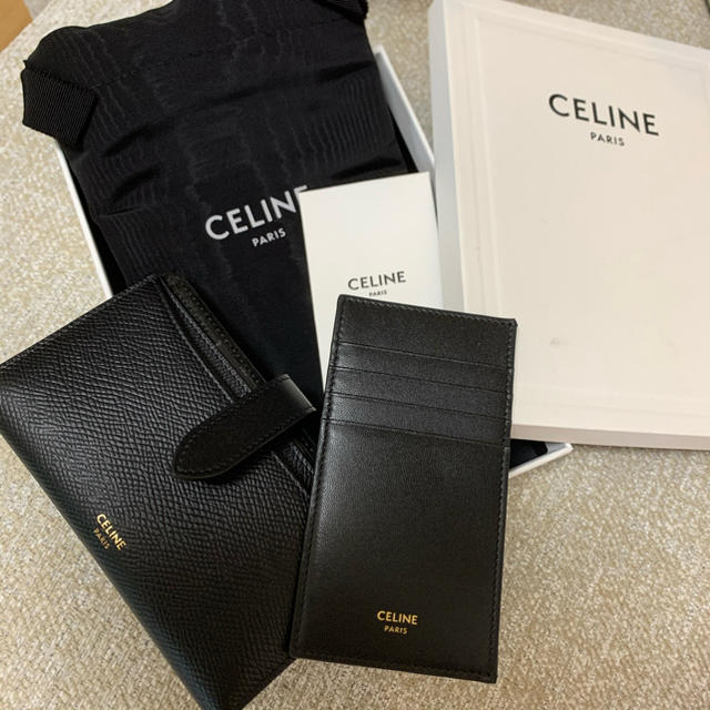 celine - お値下げセリーヌ  CELINE iphoneケース　カードケース付