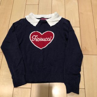 フィオルッチ(Fiorucci)のフィオルッチ FIORUCCI  アクリルセーター ネイビー　130(Tシャツ/カットソー)