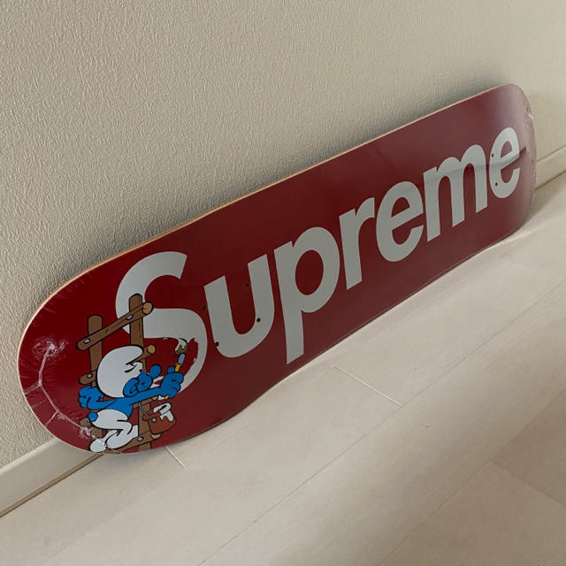 在庫限定 3個 Supreme smurfs skateboard deck スマーフ スポーツ