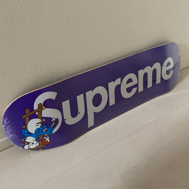 Supreme Smurfs Skateboard Purple オンラインストア特売中 スポーツ/アウトドア 