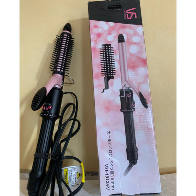 【1回のみ使用】ヴィダルサスーン　コテ19mm スマホ/家電/カメラの美容/健康(ヘアアイロン)の商品写真