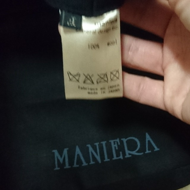 ★休止中★MANIELA マニエラ 中折れ フェルト帽Fサイズ グレー 保存袋付 メンズの帽子(ハット)の商品写真