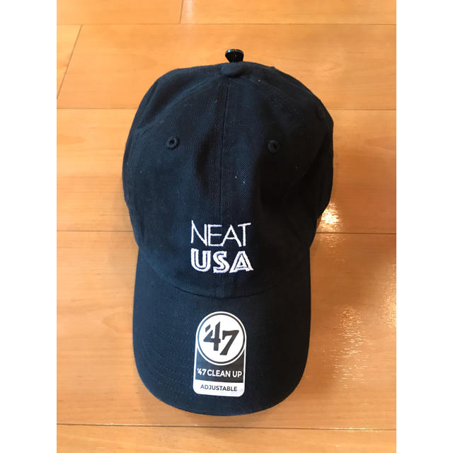 1LDK SELECT(ワンエルディーケーセレクト)の新品 NEAT USA 黒 キャップ lechoppe限定 メンズの帽子(キャップ)の商品写真
