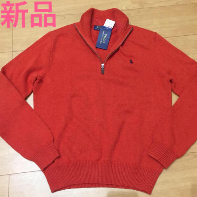 Ralph Lauren(ラルフローレン)の値下げ！【新品未使用】POLO ラルフローレン 綿100% ニット セーター メンズのトップス(ニット/セーター)の商品写真