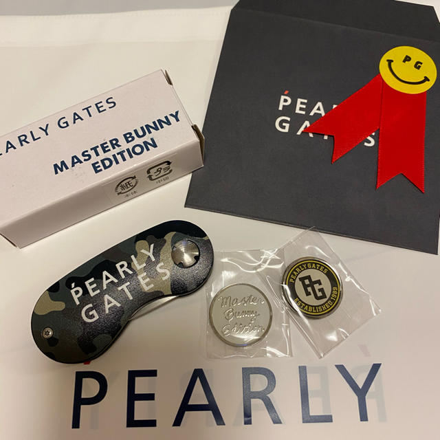 ⑧ マーカー付PEARLYGATESパーリーゲイツグリーンフォーク迷彩柄カモフラ