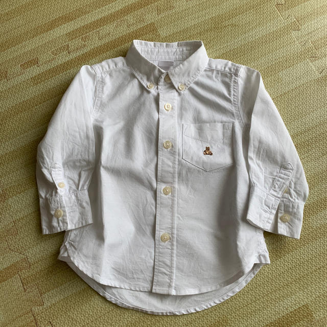 GAP Kids(ギャップキッズ)のRee様専用　GAP白シャツ キッズ/ベビー/マタニティのベビー服(~85cm)(シャツ/カットソー)の商品写真