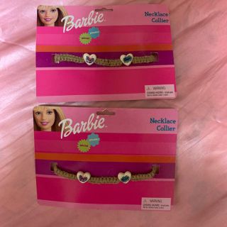 バービー(Barbie)のバービー  ヴィンテージ　barbie ネックレス　チョーカー　コラボ(ネックレス)