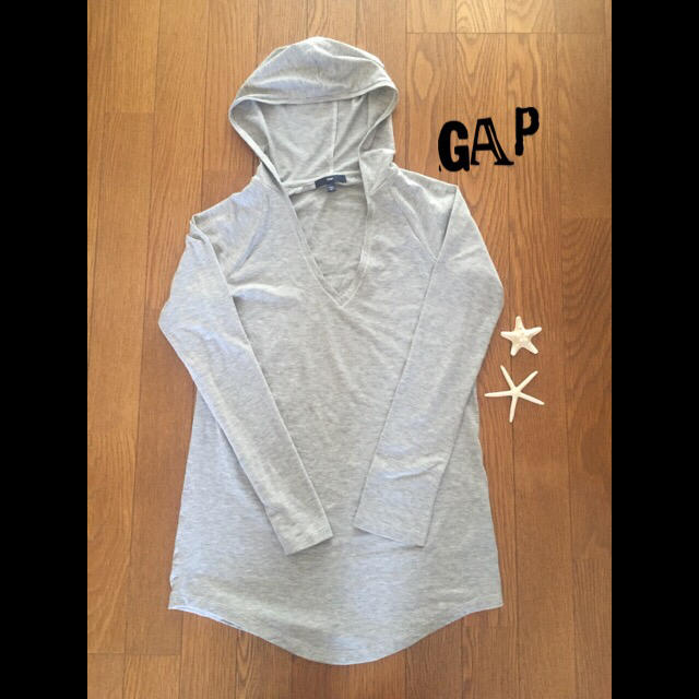 GAP(ギャップ)のGAP パーカーカットソー レディースのトップス(Tシャツ(長袖/七分))の商品写真